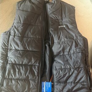 Heated ororo Men's Black Heated Vest